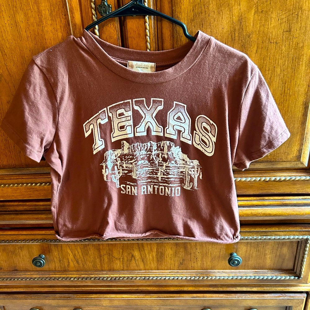Texas crop top